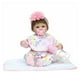 thumbnail image 2 of Muñeca realista de juguete para bebés juguete de moda realista para Ehuebsd niños y bebés suministros de entrenamiento de aprendizaje temprano regalos, 2 of 9