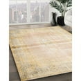 thumbnail image 2 of Ahgly Company Indoor Square Traditional Deep Peach Orange Persian Area Rugs, 6' Square, 2 of 6