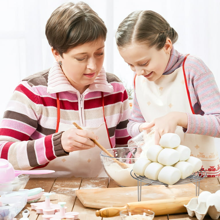 Stainless Steel Steamer Rack Multifunctional Round Cooling Rack for Steaming Cooking and Baking, Size: 20x20x7CM