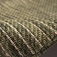 thumbnail image 3 of CARMEL Indoor/Outdoor Power Loomed Synthetic Blend Low Profile Area Rug - Transitional Stripe Global Colorful (Texture Stripe Green) (1'11" x 4'11"), 3 of 4