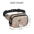 thumbnail image 4 of Hirioo Chicken for Double Layer Waist Bag Adjustable Fanny Pack For Travel Running Hiking, 4 of 9