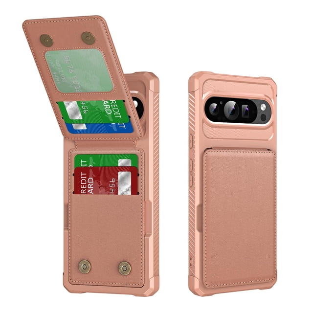Funda billetera de cuero PU para Google Pixel 8 Pro 6.7" Dteck