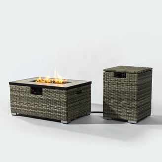 Ninja Fireside360 Outdoor Heater & Fire Pit, Black - Walmart.com