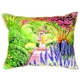 thumbnail image 2 of Betsy Drake HJ119 Garden Door Indoor & Outdoor Throw Pillow- 16 x 20 in., 2 of 4
