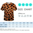 thumbnail image 4 of Blissboy Novelty Men's 3D Leopard Print T-Shirt - Bold Animal Print Short Sleeve Tee, 4 of 7