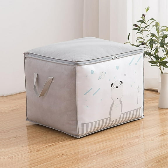 Giunmcul up to 50% Off Non-woven Clothes Quilt Storage Bag Foldable Wardrobe Storage Toy Storage Bag