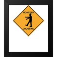thumbnail image 2 of Lavoie, Tina 12x14 Black Modern Framed Museum Art Print Titled - Monster Crossing Tee, 2 of 5