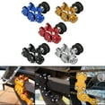 thumbnail image 2 of Tendeur de Chaîne en Aluminium pour Moto, Ajusteur de Chaîne, Tendeur de Rouleau Rouge, 2 of 4