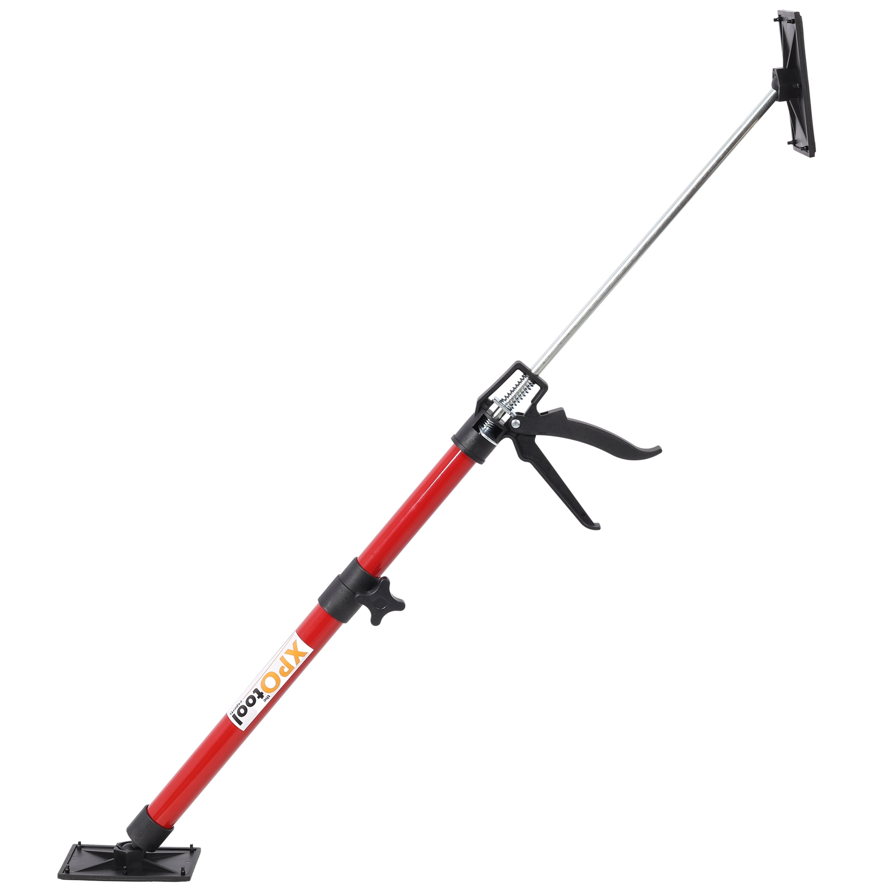 4 Pack Adjustable Support Pole,Steel 3rd Hand Support System,Support Rod for Jacks Cargo Bars Drywalls,Cabinet Jacks for Installing Cabinets,Extends from 20 to 45 Inch ,with carry bag,