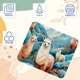 thumbnail image 3 of Alfombrilla de escritorio con diseño de alpaca, pequeña, para gaming, con base de goma, ideal para el trabajo, juegos, oficina y hogar., 3 of 7