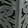 thumbnail image 3 of Noble House Parkman Iron Small Handcrafted Decorative Lantern, Black Patina, 3 of 5