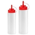 thumbnail image 1 of Botellas para exprimir condimentos Norcalway, 355 ml y 473 ml, paquete de 2, 1 of 8