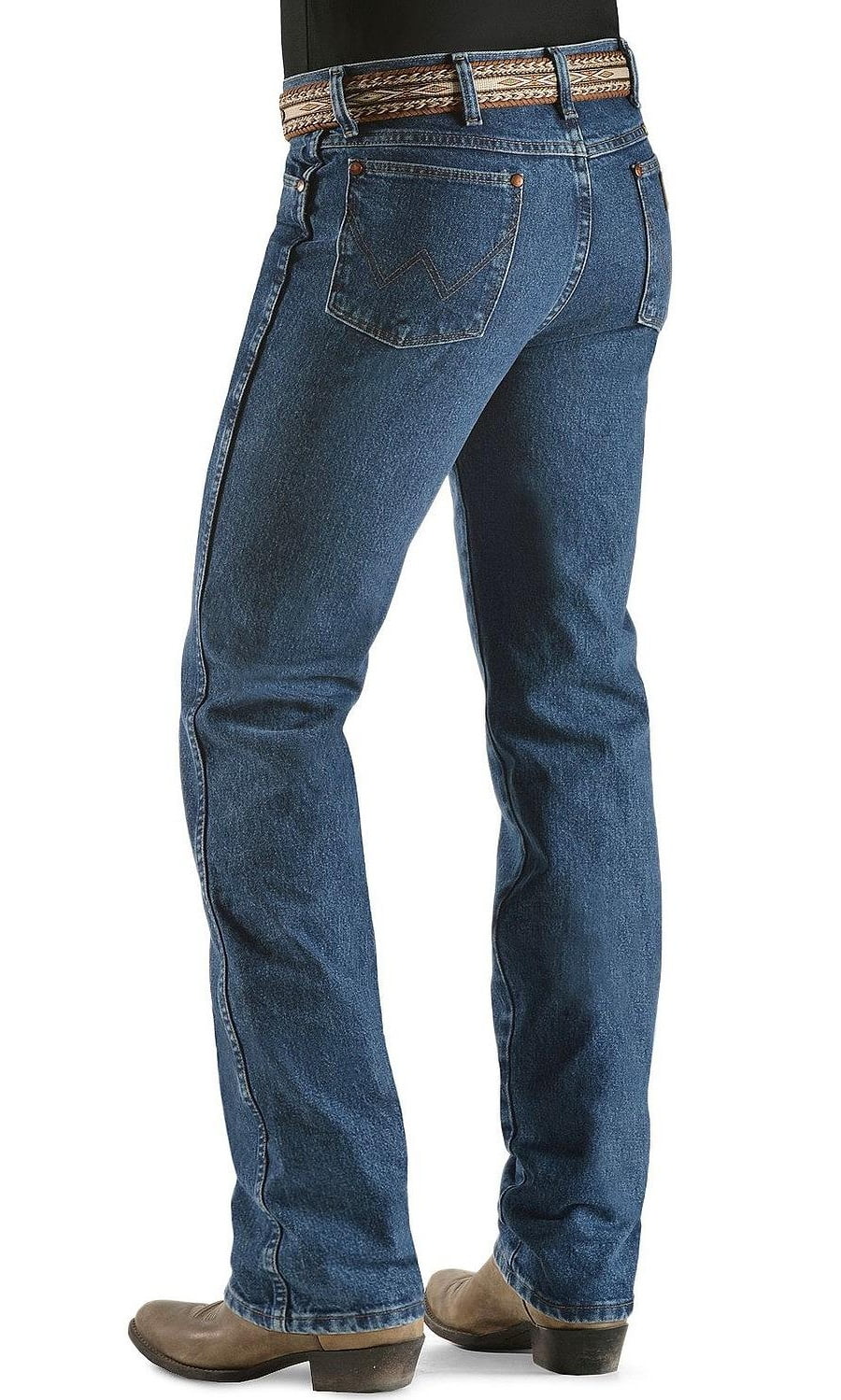 Wrangler Men's Western Cowboy Cut Slim Fit Jean - Stonewashed 