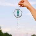 thumbnail image 3 of Yeacher DIY Wind Chime Animal Pattern Drill Diamond Embroidery Kit DIY Home Hanging Decoration, 3 of 8