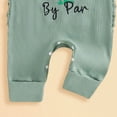 thumbnail image 4 of Akiihool Baby Girl Sleepers Newborn Newborn Baby Girl Clothes Infant Rompers Solid Jumpsuit Bodysuit Cute Baby Romper Girls Winter Outfits Green,NewBorn, 4 of 6