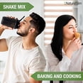 thumbnail image 4 of Almidón resistente NaturalSlim con harina de plátano verde orgánico y mezcla de almidón de guisantes - Sin OGM ni gluten - Apoyo al metabolismo y la salud intestinal - 16 porciones, 4 of 5