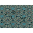 thumbnail image 1 of Ahgly Company Indoor Rectangle Patterned Deep-Sea Green Area Rugs, 8' x 12', 1 of 6