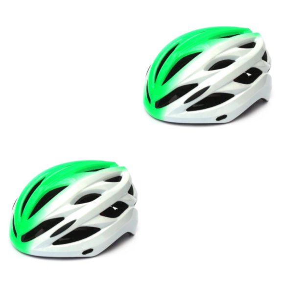 Casco de bicicleta Naiovety 22 orificios Verde blanco METRO 2Conjunto