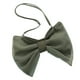 thumbnail image 1 of Bolso bandolera de lona Sunnimix Bowknot para mujer y estudiante verde 43 cm 49 cm 36 cm, 1 of 6