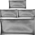 thumbnail image 1 of Miangastore 4 Pcs Sac de Rangement Exclusif pour Microphone Pochette Résistante à l'Usure Design à Fermeture Éclair Sac de Transport pour Micro, 1 of 9