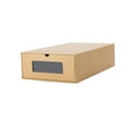 thumbnail image 3 of Thickened Cardboard Pull Out Drawer Shoe Box Stackable Shoes Case for Boots, 3 of 8