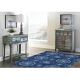thumbnail image 3 of Washable Simon Blue Rug 5x7 Lightweight Durable Pet Friendly Stain Resistant, 3 of 18