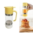 thumbnail image 2 of Yammee Leak Proof Honeys Dispenser for Cafes and Restaurants Glass Syrup Container Jar Multipurpose Honeys Bottle with Handle, 2 of 11