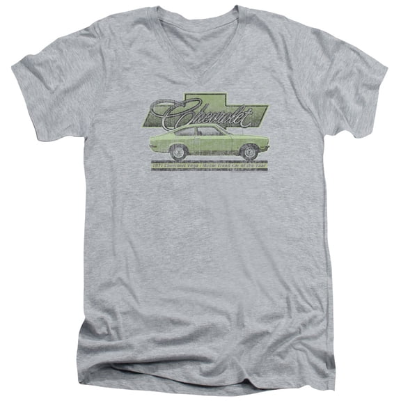 Chevrolet - Vega Car Of The Year 71 - Slim Fit V Neck Shirt - XX-Large