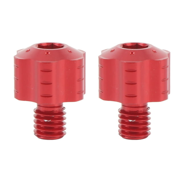Motorcycle Mirror Hole Plugs Screw Hole Plug for Secure Fit Universal Aluminum Alloy