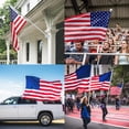 thumbnail image 2 of CHEASYOU White Flag Pole with Bracket 5ft, Heavy Duty Metal Tangle Free Flagpole for Outdoor, Outside, Porch, 2 of 8