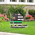 thumbnail image 4 of WXLCISI Memorial Day Decorations Patriotic Soldiers Yard Sign with Stake 4th of July Decorations Independence Day Waterproof Outdoor Decor for Garden Patio, 4 of 4