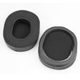 thumbnail image 3 of Almohadillas de repuesto para auriculares, cubiertas suaves para ATH-M50/50X/M40X/M30X/ Shark V2X, color negro, 3 of 8
