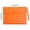 Orange, variant on LNOGEUPG PU Leather Document File Folder, Thin A4 Folder Envelope File Organizer Storage Bag, Receipt Contract Case with Magnetic Closure