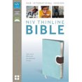 thumbnail image 1 of NIV Thinline Bible (Turquoise/Chocolate Italian Duo-Tone), 1 of 2