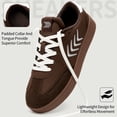 thumbnail image 3 of Ecetana Womens Walking Shoes PU Leather Low Top Tennis Shoes Non-Slip Casual Sneakers for Women, 3 of 7
