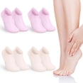 thumbnail image 3 of 4 pares de calcetines de silicona calcetines hidratantes calcetines de silicona para pies calcetines hidratantes calcetines de belleza para mujeres, 3 of 6