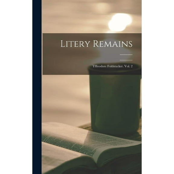 Litery Remains: THeodore Foldstucker. Vol. 2 (Hardcover)