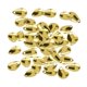 thumbnail image 2 of 50 piezas de cuchillas de pesca, señuelos giratorios, herramientas para manualidades, aparejos, equipo de pesca DIY Oro 15mm, 2 of 9
