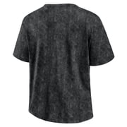 Women's Fanatics Black Vegas Golden Knights Faded Wash T-Shirt