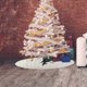 thumbnail image 2 of Adornos navideños Árbol de Navidad Delantal Cristal de hielo Copo de nieve Árbol Falda Wmkox8yii fhajkh3933, 2 of 3