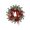 Yellow, variant on Honmine Christmas Hanging Wreath Decor, Pinecone Cinnamon Stick Winter Holiday Ornament, Festive Door Mantel Hanger for Home, Wall