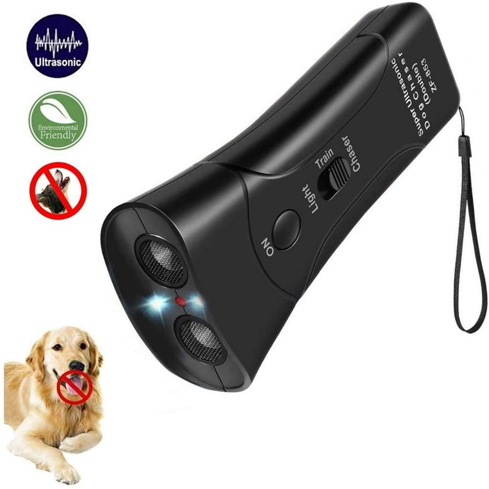 Ultrasonic Dog Repeller, Electronic Anti Barking Stop Bark Handheld 3