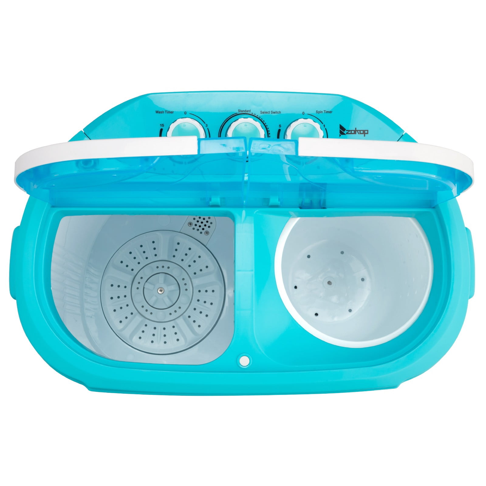 LINJH Portable Washing Machine Twin Tub 10Lbs Capacity Clean Washer Spinner Combo