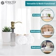 thumbnail image 4 of Strictly Sinks Traditional Liquid Soap Dispenser - Stainless Steel Refillable Dish Soap Dispenser, 4 of 8