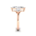 thumbnail image 5 of Forever Jewels 2Ct Marquise Cut Moissanite Women Engagement Ring 14K Rose Gold Plated, 5 of 5