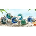 thumbnail image 7 of Hand Blown Glass Figurines Ball Ocean Waves,Paperweight Glass Ball,Home Decor Collectible,Aquarium Decor,Office Decor Ocean Lovers, 7 of 7