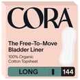 thumbnail image 1 of Bladder Liners Cora Ultra Thin Organic 144 de largo para mujer, 1 of 6