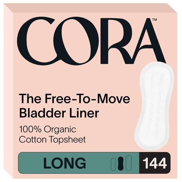 Bladder Liners Cora Ultra Thin Organic 144 de largo para mujer