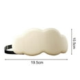 thumbnail image 5 of Zeranth 6D Sleep Blindfold,Cloud Shape Breathable Memory Foam Eye Cover Patch,Travel Sleep Eyeshade, 5 of 7