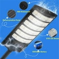 thumbnail image 6 of Super Bright Solar Street Lights, 90000LM Solar Parking Lot Lights Dusk to Dawn, Waterproof Solar Motion Sensor Lights, Solar Lights Outdoor for Garden Patio Yard, 6 of 6